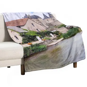 Новое одеяло Verteuille Sur Charente, французское шато, Роскошное одеяло, Полярное одеяло, Туристическое одеяло, роскошное утепленное одеяло