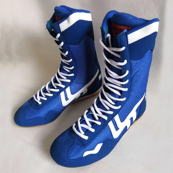 2023 борцовская обувь Боксерская обувь для занятий боевыми искусствами тхэквондо Санда специальная боксерская обувь для тренировок высокого качества