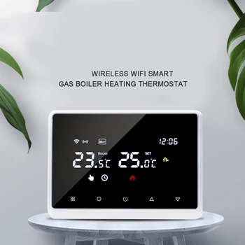 Напольный термостат Tuya Smart Home WIFI с Alexa Yandex Google Control, регулятор температуры теплого пола с подогревом 3A