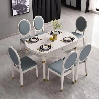 Многофункциональный кухонный стол в стиле лофт в ресторане, модные аксессуары для свадебной вечеринки, комбинация складного обеденного стола и стула