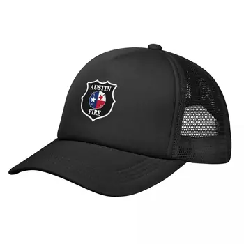 Логотип Austin Fire 9-1-1: Бейсболка Lone Star, шляпа дальнобойщика, походная шляпа, военная кепка, мужские шляпы для вечеринок, мужская женская кепка