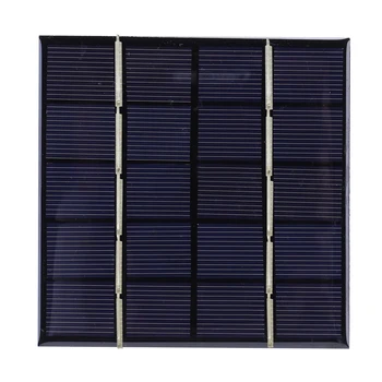 Солнечная панель 3 Вт 5 В DIY Солнечная батарея для мобильного зарядного устройства для телефона Наружный аккумулятор