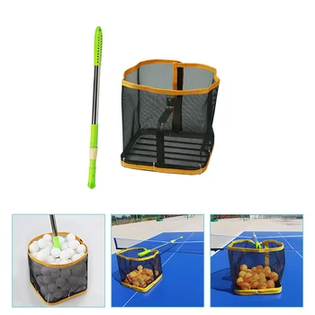Специальные инструменты Для выбора мячей для настольного тенниса -шарики для понга, Верхняя нейлоновая телескопическая ручка