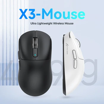 Беспроводная мышь Attack Shark X3 Bluetooth с трехрежимным подключением 2,4 ГГц, оптические компьютерные мыши, игровая киберспортивная мышь для портативных ПК