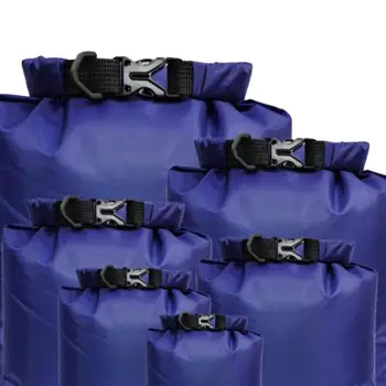 набор из 6 водонепроницаемых сухих сумок, легкие сухие мешки для сухого влажного разделения, оранжевый