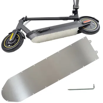 Нижняя крышка аккумулятора E-Scooter из нержавеющей стали с водонепроницаемым кольцом для базовой пластины скутера Ninebot Max G30 Аксессуары для электрического скутера