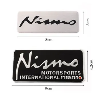 NISMO Подходит для автомобильных наклеек Nissan новый Qijun Xuanyi хакер Teana модифицированный nismo металлическая маркировка алюминиевые наклейки