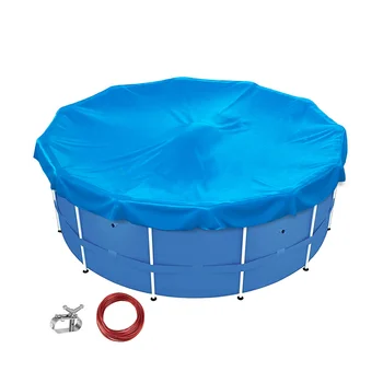 Солнечная крышка для наземных бассейнов, подогреватели для бассейнов круглой формы 18 футов, Крышка для джакузи в помещении