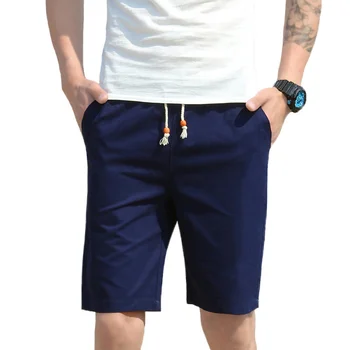Шорты мужские летние большого размера тонкие дышащие пляжные брюки мужские повседневные спортивные брюки мужская одежда Spodenki Homme