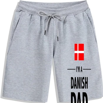 2019 Модные повседневные мужские шорты для мужчин I'M A DANISH DAD - Папа / День отца / Дания / Веселье / Идея подарка, мужские шорты для мужчин