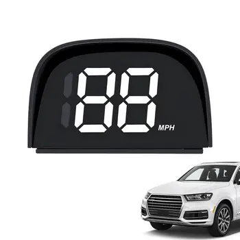 Автомобильный Головной дисплей HUD Auto Speed Heads Up Display Для автомобилей С Предупреждением о превышении скорости Универсальный Головной дисплей Hud для всех транспортных средств