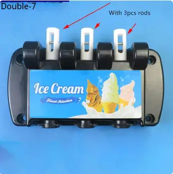 Запасные части для блоков передней панели, аксессуары для приготовления мягкого мороженого с 2 короткими + 2 длинными гайками, всего 4 шт.
