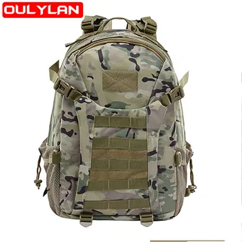 Новая мужская камуфляжная сумка для занятий спортом на открытом воздухе, охоты, армейского кемпинга, военно-тактический рюкзак, мужской рюкзак 3P 20-35L