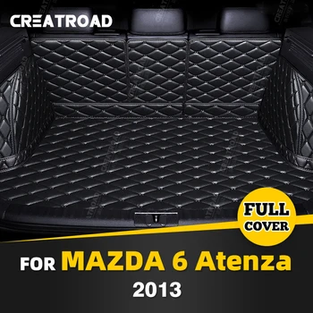 Автоматический Коврик для багажника с полным покрытием Mazda 6 ATENZA 2013, Накладка для багажника, Аксессуары для защиты салона Грузового лайнера