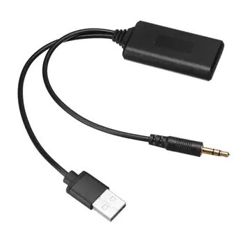 Адаптер радиокабеля Bluetooth USB 3,5 мм Подходит для E90 E91 E92 Черный