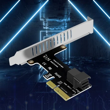 PCI E-SFF-8643 PCIE X4-SFF8643 Карта расширения PCI-EX4/ X8 / X16 Адаптер твердотельного накопителя PCIE-U2