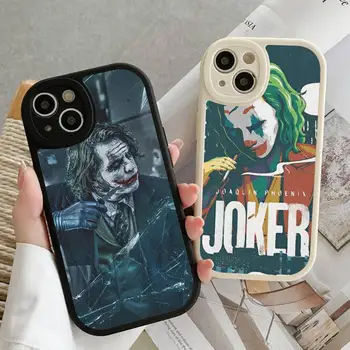 Чехол для телефона Clown Joker из твердой кожи для iPhone 14 13 12 Mini 11 14 Pro Max Xs X Xr 7 8 Plus
