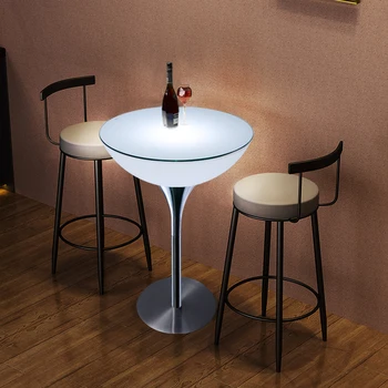 Столы для коктейль-бара на открытом воздухе, стойка Регистрации, вечеринка в ночном клубе, Круглые Столы для баров с напитками, Современная коммерческая мебель Stehtisch SR50BT