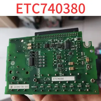 Подержанная клеммная плата преобразователя частоты ETC740380 обладает хорошей функциональностью