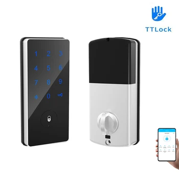Приложение TTlock, пульт дистанционного управления смартфоном, пароль, Кодовый номер, засов, Автоматическая защелка.