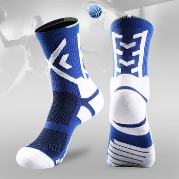 Мужские Баскетбольные Носки TaoBo с Высокой Трубкой, Амортизирующие Утолщенные Носки с Полотенцем Снизу, Впитывающие Пот Спортивные Носки для Мужчин
