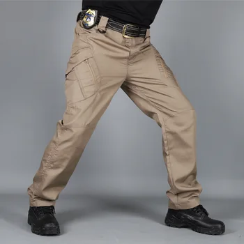 2023 Тактические брюки-карго, Уличные Водонепроницаемые Мужские Дышащие Повседневные Армейские военные Длинные брюки, Рыболовные брюки, Повседневные рабочие брюки