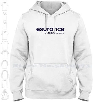 Повседневная одежда с логотипом Esurance, толстовка с капюшоном с графическим логотипом