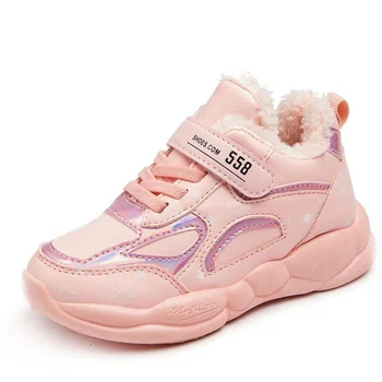 Детские кроссовки, нескользящая спортивная повседневная обувь, дышащие легкие кроссовки для девочек, кроссовки для детей