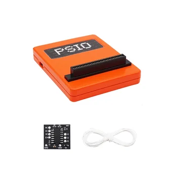 Комплект эмулятора оптического привода PSIO (клонированная версия) для игровой консоли Sony PS1 Fat Retro, игровые аксессуары оранжевого цвета
