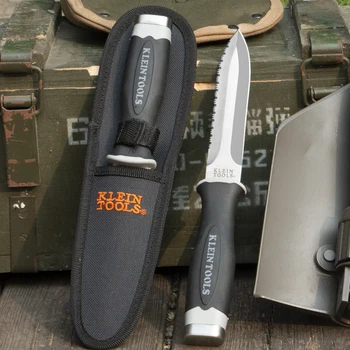 Нож для выживания из нержавеющей стали Фиксированный нож для сафари на открытом воздухе Safari Нож для выживания из нержавеющей стали