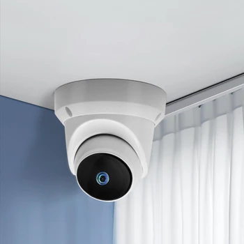 V380 Pro WiFi 1080P IP-камера Smart Home Security Ночного видения Внутренняя 2-Мегапиксельная беспроводная купольная камера видеонаблюдения