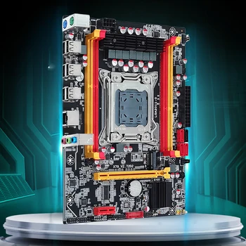Материнская плата X79 NVME M.2 SSD LGA 2011 Настольная Материнская плата PCI-E 16X4 * SATA3.0 Поддержка интерфейса DDR3 * 4 для процессора Intel Xeon E5