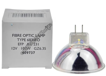 Волоконно-Оптическая лампа Типа 6834FO EFR A1/231 12V 100W GZ6.35 409737 3400k Лампа для микроскопа Шарик Лампы Оптического прибора Лампа Накаливания