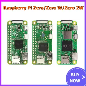 Raspberry Pi Zero/Zero W/Zero 2W опционально с одноядерным процессором 1 ГГц и 512 МБ оперативной памяти