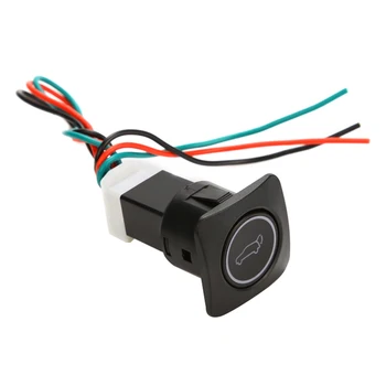 Универсальный автомобильный выключатель двери багажника, 1 шт., Интеллектуальная электрическая кнопка сброса багажника