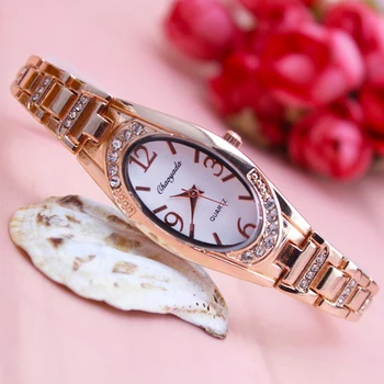 Sdotter 2022 ремешок из нержавеющей стали женские роскошные часы fanshion платье из розового золота с бриллиантами женские повседневные часы браслет для влюбленных watc