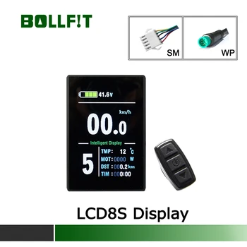 BOLLFIT KT Kunteng LCD8S lcd8 USB Дисплей Аксессуаров Для Электровелосипедов Electrice Bike Ebike Цветной Дисплей LCD3