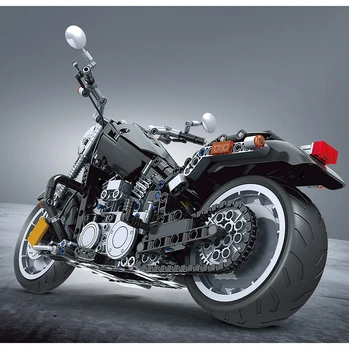 2023 ERBO City Модель мотоцикла Строительные блоки Скоростной гоночный автомобиль Мотовездеход MOC Мотоцикл Наборы кирпичей Игрушки для детей Подарки