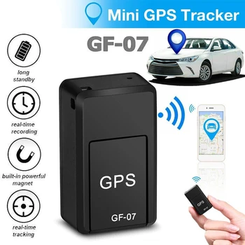 Мини-GF-07 GPS SIM-Позиционер Сообщений Отслеживание В Режиме Реального Времени Противоугонный Автомобильный Трекер С Защитой От потери Ключа Локатор Домашних Животных Сильное Магнитное Крепление
