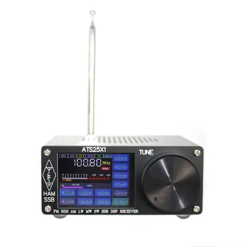 ATS-25X1 Si4732 Полнодиапазонный радиоприемник FM LW MW SW с сенсорным экраном 2,4 дюйма
