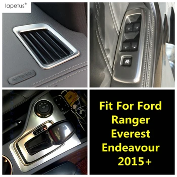 Стеклоподъемник/Вентиляционное отверстие приборной панели /Отделка крышки панели переключения передач Аксессуары для Ford Ranger / Everest / Endeavour 2015 - 2020