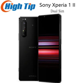 Sony Оригинальный мобильный телефон Xperia 1 II XQ-AT52 5G с двумя SIM-картами 6,5 
