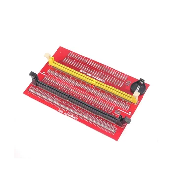 Слот для памяти настольной материнской платы DDR3 4 Диагностический ремонтный анализатор, тест SDRAM SO-DIMM Pin Out