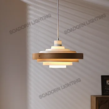Современный потолочный подвесной светильник в скандинавском стиле, подвесная лампа на дереве с одним шнуром, на кухонном островке, обеденный стол, Прикроватный столик в ресторане