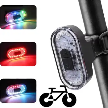 Велосипедный фонарь емкостью 800 мАч, Светодиодная лампа безопасности, Принадлежности для велоспорта, Сигнальная лампа, Usb-зарядка, Велосипедное снаряжение, Фонарь для горного велосипеда.