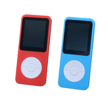 Bluetooth-совместимые электронные книги, Спортивный MP3 FM музыкальный плеер для детей, праздничные подарки-Синий