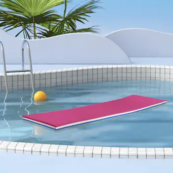 Водный коврик для бассейна, водный плот, 3 слоя 110x40x3,2 см, прочный пенопластовый коврик Xpe