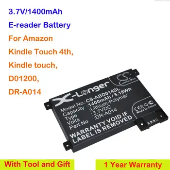 Аккумулятор для электронной книги OrangeYu 1400 мАч DR-A014, MC-354775 для Amazo n D01200, DR-A014, Kindle touch, Kindle Touch 4th