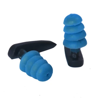 Мягкие силиконовые беруши для плавания, удобные водонепроницаемые наушники с шумоподавлением для защиты слуха, многоразовые наушники 094C