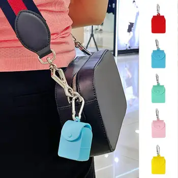 Компактный однотонный дизайн для поддержания порядка, брелок с крючком, мини-сумка-органайзер для спортивных полотенец, мини-мешочек для предметов домашнего обихода